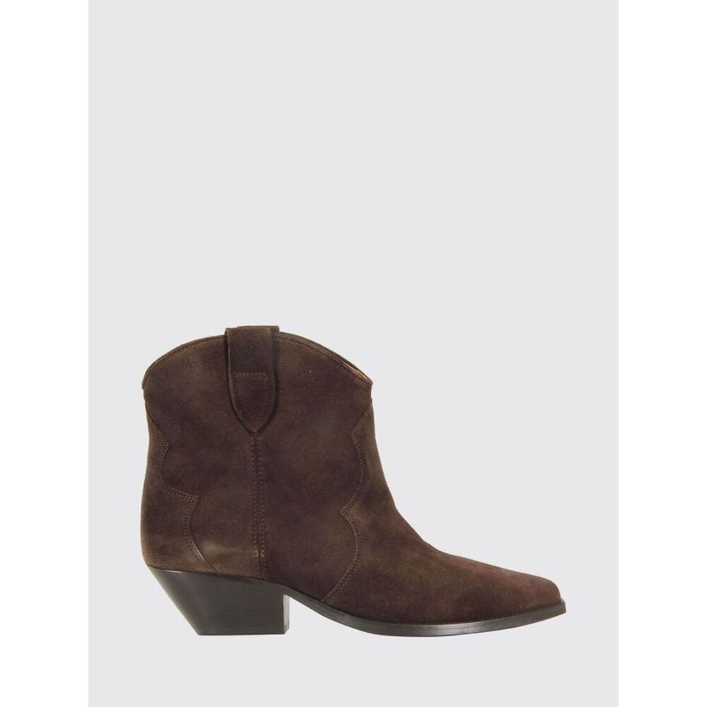 Isabel Marant Women Dewina Suede Cowboy Boots Isabel Marant With Low Heel
